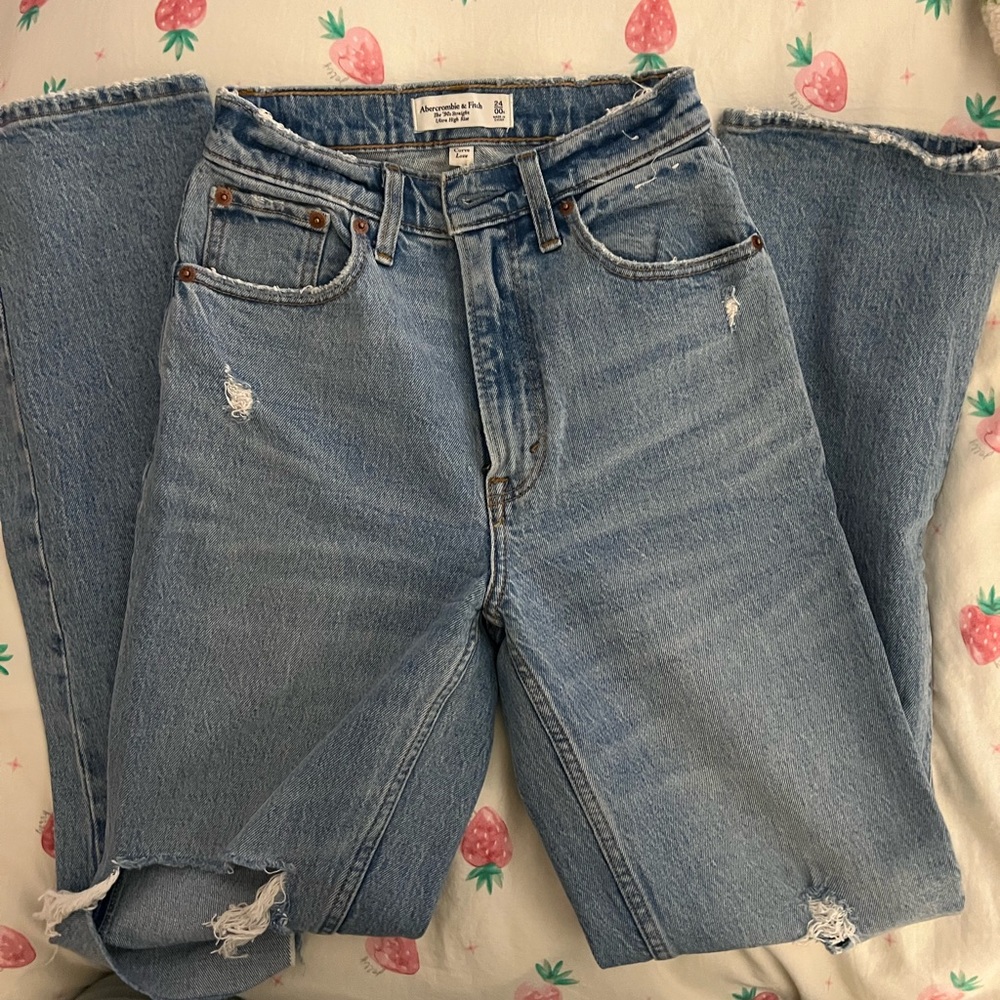 Abercrombie curve love high ultra rise jeans